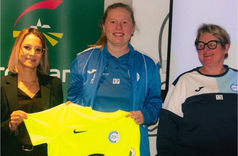 Remise des maillots challenge du Fair-play Groupama