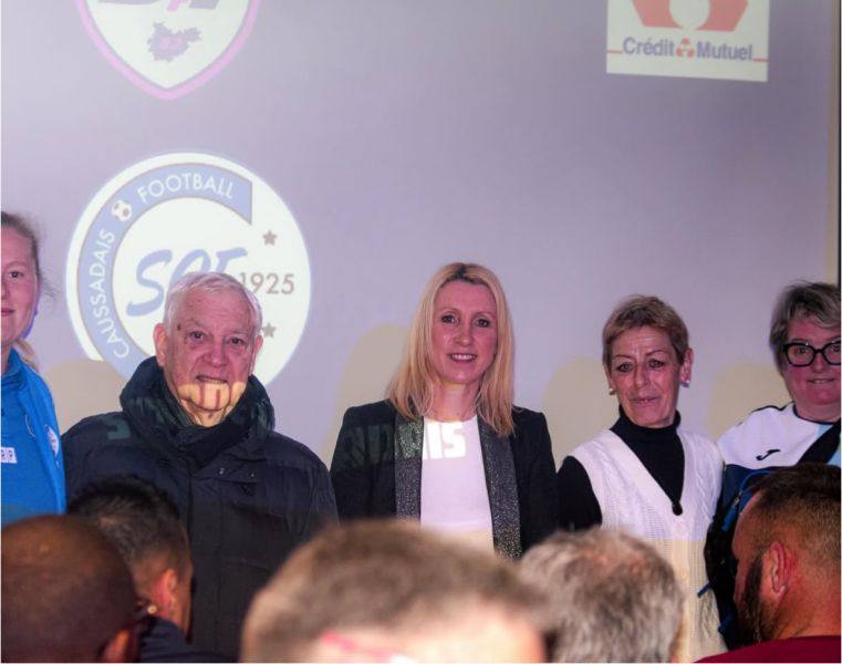 Remise des récompenses seniors féminines par le Crédit Mutuel